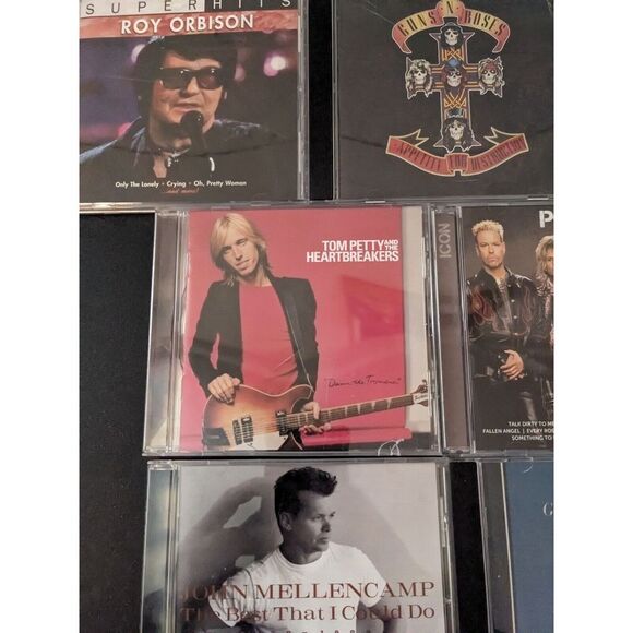 Lot Of CD's Guns -N- Roses, Poison, John Fogerty, Tom Petty, Linda Rondstadt - Picture 6 of 9